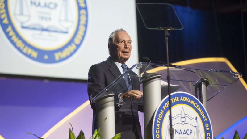 Mike Bloomberg at 2019 NAACP Convention