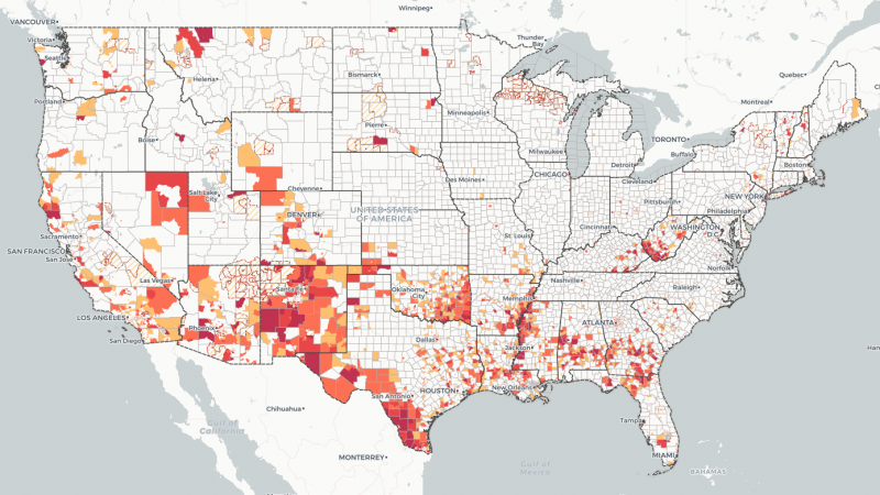 Census Hard to Count Map from censushardtocountmaps2020.us