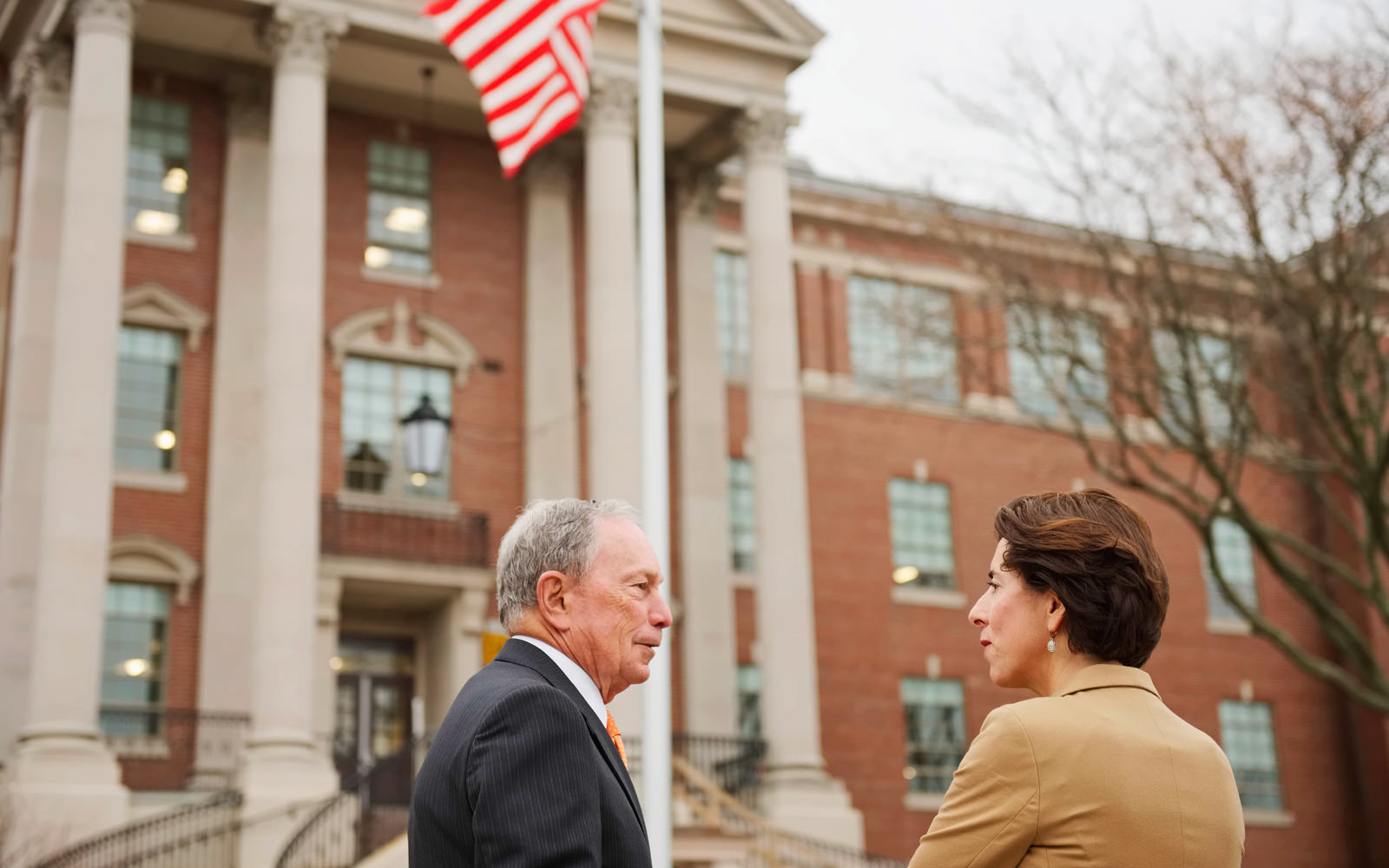 In Providence, Rhode Island, with Rhode Island Governor Gina Raimondo to discuss progress on the state’s opioid crisis.