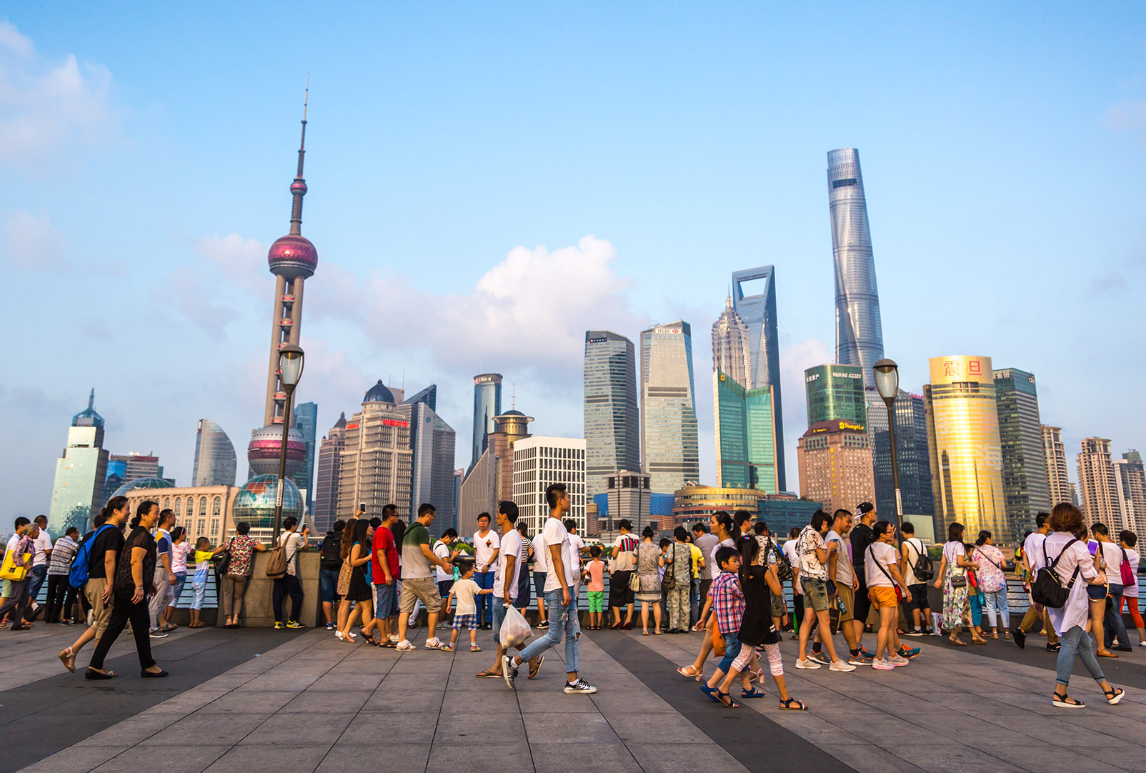 Shanghai China Skyline