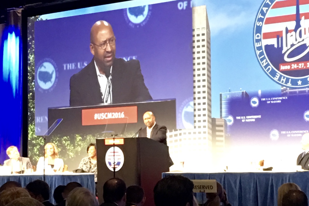 Former Mayor of Philadelphia and WWC Senior Fellow Michael Nutter, at USCM