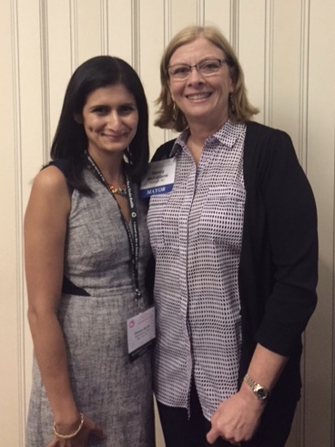 (Left-right) WWC Executive Director Brody with Mayor of Raleigh, North Carolina, Nancy McFarlane