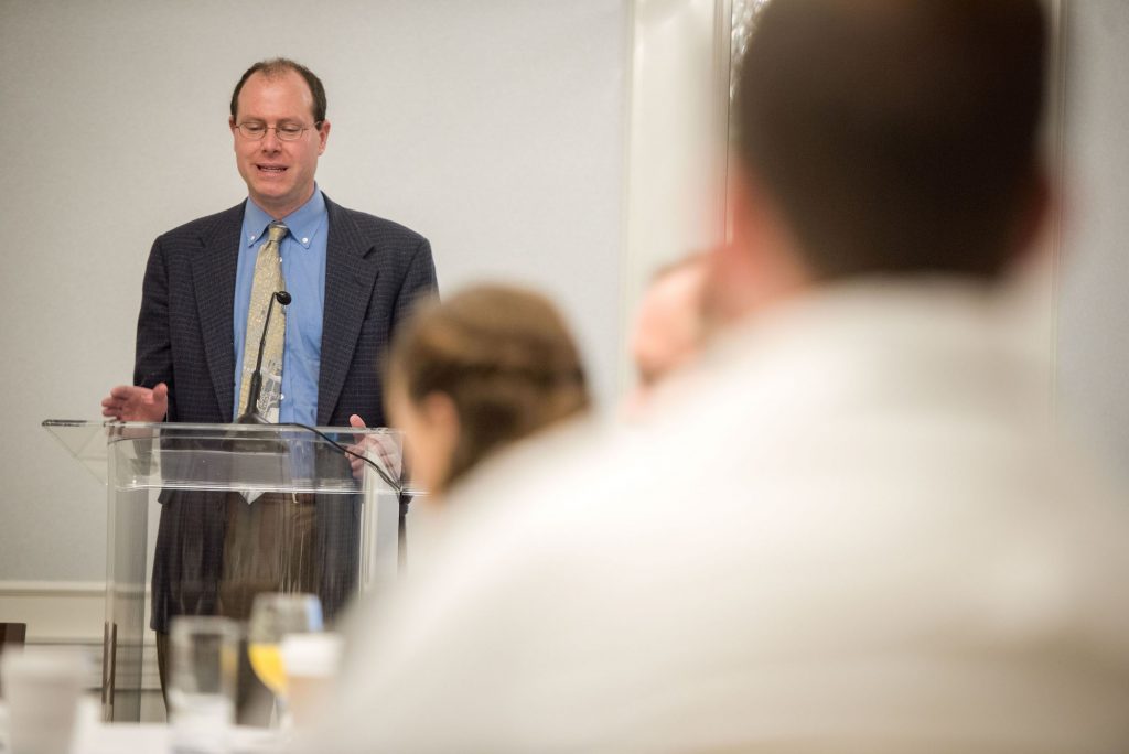 Director of the Government Performance Lab Jeffrey Liebman speaks at the 2016 What Works Cities Summit